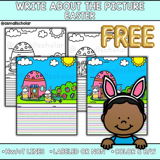 Write About the Picture - Easter Writing